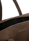 Katie Loxton Soho Suedette Weekend Bag, Brown