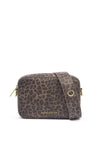 Katie Loxton Avery Leopard Printed Small Crossbody Bag, Brown