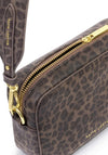 Katie Loxton Avery Leopard Printed Small Crossbody Bag, Brown