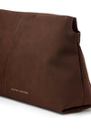 LALA SUEDETTE CLUTCH Choco