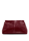 LALA TEXTURED PATENT CLUTCH