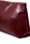 LALA TEXTURED PATENT CLUTCH