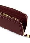 Katie Loxton Large Suedette Purse, Burgundy