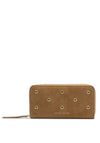 LARGE PURSE CARAMEL SUEDETTE
