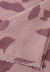 Katie Loxton Leopard Printed Scarf, Pink