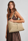Katie Loxton Lori Suedette Tote Bag, Sand