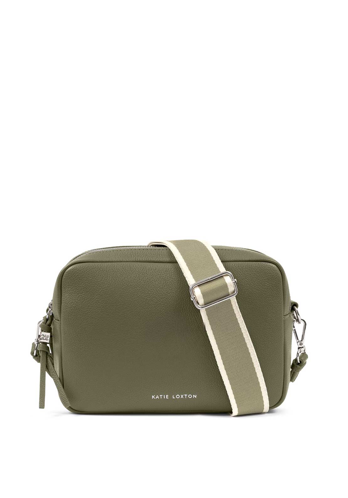 Katie Loxton Lottie Crossbody Bag, Khaki Green