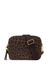 Katie Loxton Lottie Leopard Print Crossbody Bag, Brown Multi
