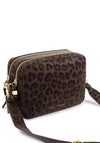 Katie Loxton Lottie Leopard Print Crossbody Bag, Brown Multi
