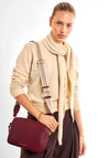 Katie Loxton Lottie Medium Crossbody Bag, Burgundy