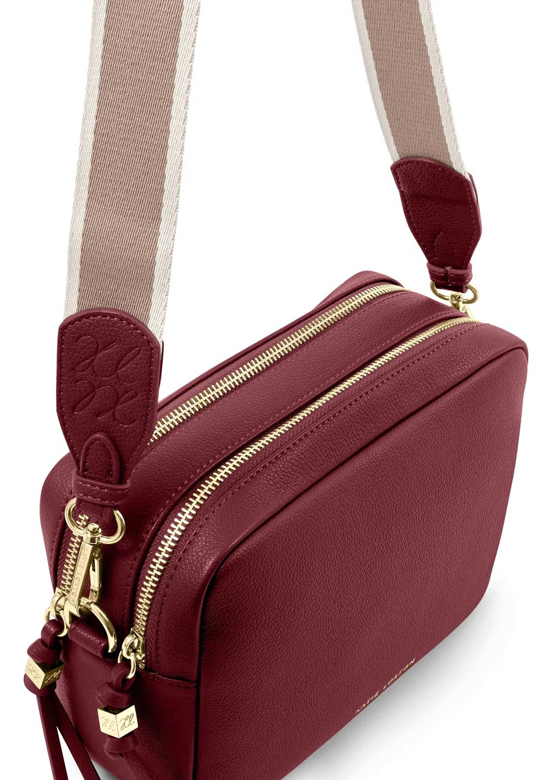 Katie Loxton Lottie Medium Crossbody Bag, Burgundy