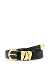 Katie Loxton Medium/Large Organic Loop Belt, Black