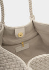 NOVA SMALL SHOULDER TOTE OYSTER