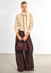 Katie Loxton Nova Woven Grab Bag, Burgundy