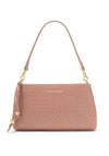 Katie Loxton Nova Woven Small Shoulder Bag, Pink