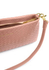 Katie Loxton Nova Woven Small Shoulder Bag, Pink