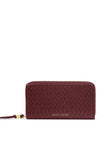 Katie Loxton Nova Woven Texture Large Wallet, Burgundy