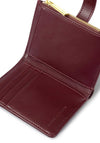Katie Loxton Orin Suedette Twist Lock Wallet, Burgundy