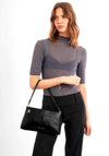 Katie Loxton Orin Twist Lock Small Shoulder Bag, Black