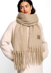 RECYCLED TASSEL SCARF