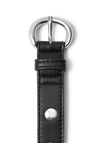 Katie Loxton Small/Medium Studded Buckle Belt, Black