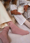 GFT BOXED SOCKS  HEART  Blush Pnk