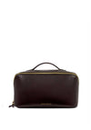 Katie Loxton Soho Large Makeup & Wash Bag, Chocolate Brown