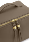 Katie Loxton Soho Large Makeup & Wash Bag, Warm Taupe