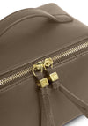Katie Loxton Soho Medium Makeup & Wash Bag, Warm Taupe