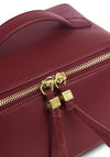 Katie Loxton Soho Medium Makeup and Wash Bag, Wine