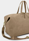 Katie Loxton Soho Suedette Weekend Bag, Taupe