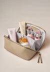 SOHO MEDUM MAKE UP  WASH BAG  Lght Taupe