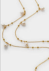 SOLESI PEARL SUNGLASSES CHAIN GOLD