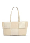Katie Loxton Taya Woven Suedette Tote Bag, Off White