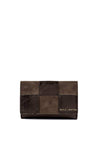 Katie Loxton Taya Woven Wallet, Chocolate Brown