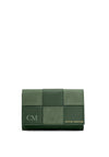 Katie Loxton Taya Woven Wallet, Green
