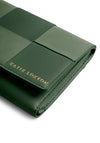 Katie Loxton Taya Woven Wallet, Green