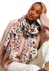 PRNTED SCARF  BLUSH TOR