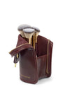 Katie Loxton Travel Makeup Brush Set & Case, Burgundy