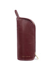 Katie Loxton Travel Makeup Brush Set & Case, Burgundy