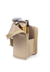 Katie Loxton Travel Makeup Brush Set & Case, Light Taupe