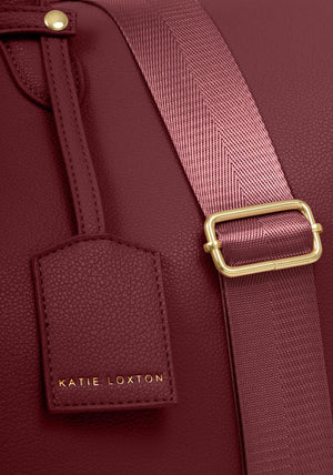 SOHO WEEKEND BAG  Cherry