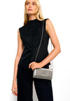 Katie Loxton Zea Patent Crackle Crossbody Bag, Silver