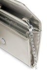 Katie Loxton Zea Patent Crackle Crossbody Bag, Silver