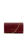 Katie Loxton Zea Patent Crackle Crossbody Bag, Wine