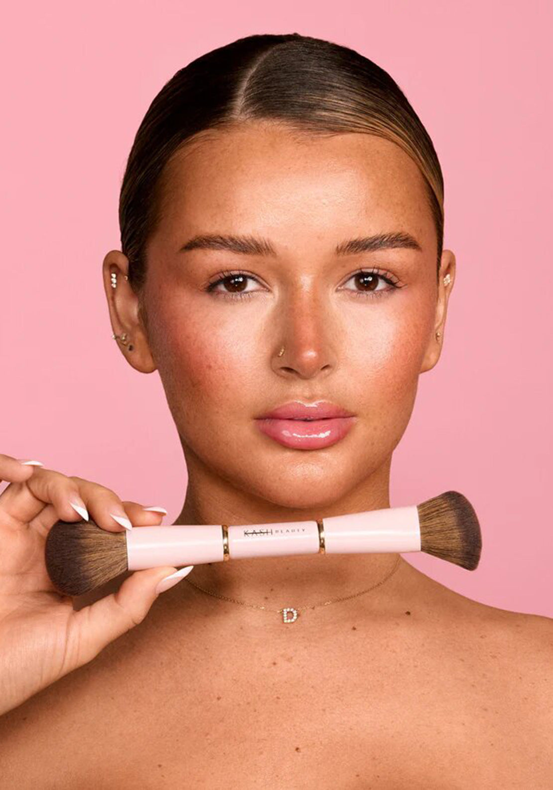 KASH Beauty x Charlene Duo Face Brush