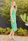Kate Cooper Buttoned Midi Dress, Green