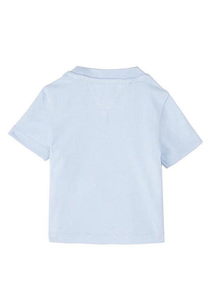 Tommy Hilfiger Baby Boy Logo Short Sleeve Tee, Blue