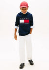 Tommy Hilfiger Kids Heritage Flag Hoodie, Navy