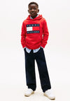 Tommy Hilfiger Kids Heritage Flag Hoodie, Red